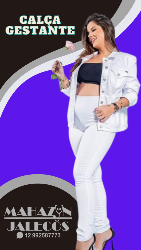Calça Jeans para Gestantes