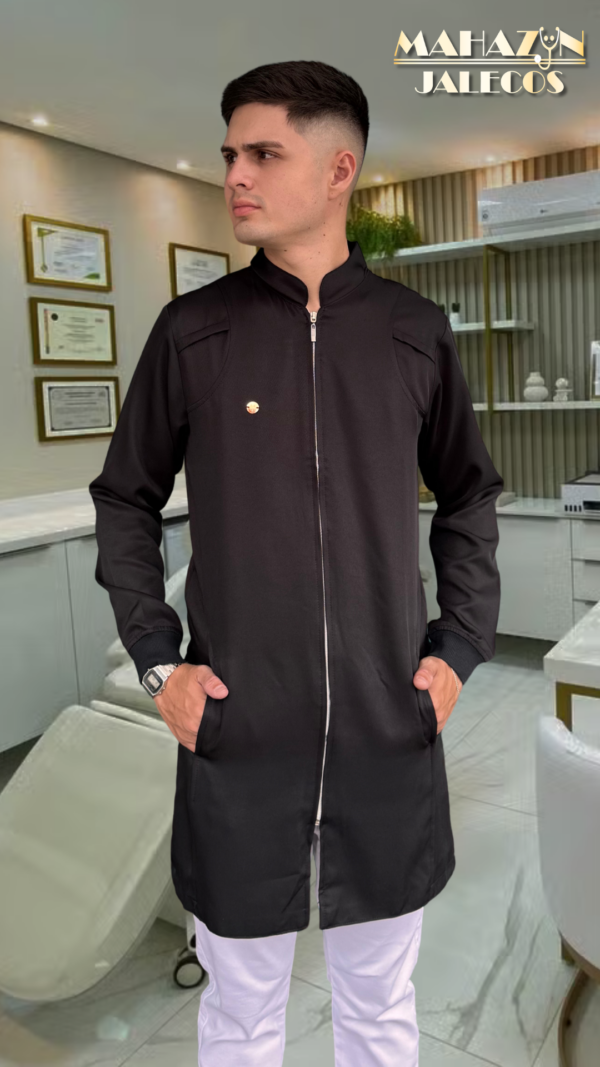 Jaleco Masculino Mônaco - Preto