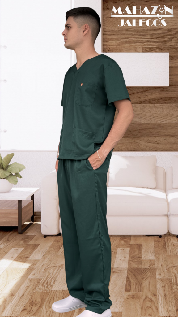 Scrub Masculino Unicolors Verde