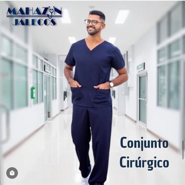 Scrub Masculino Unicolors Azul